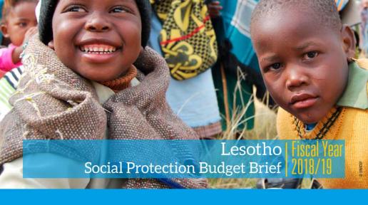 Lesotho Social Protection Budget Brief 2018-19